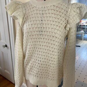 Loft cream sweater